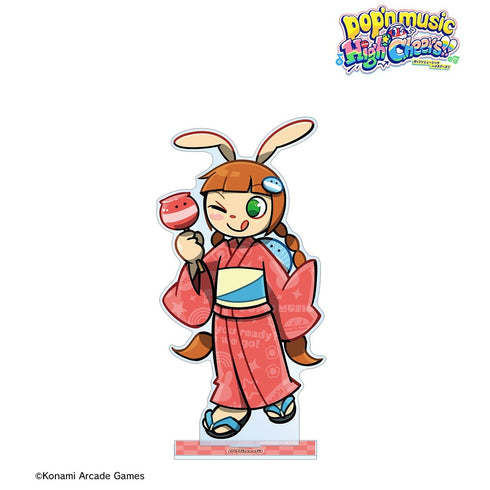 『pop'n music High☆Cheers!!』描き下ろし ミミ 夏祭りver. 特大アクリルスタンド