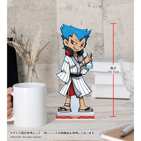 『pop'n music High☆Cheers!!』描き下ろし かおりん 夏祭りver. 特大アクリルスタンド