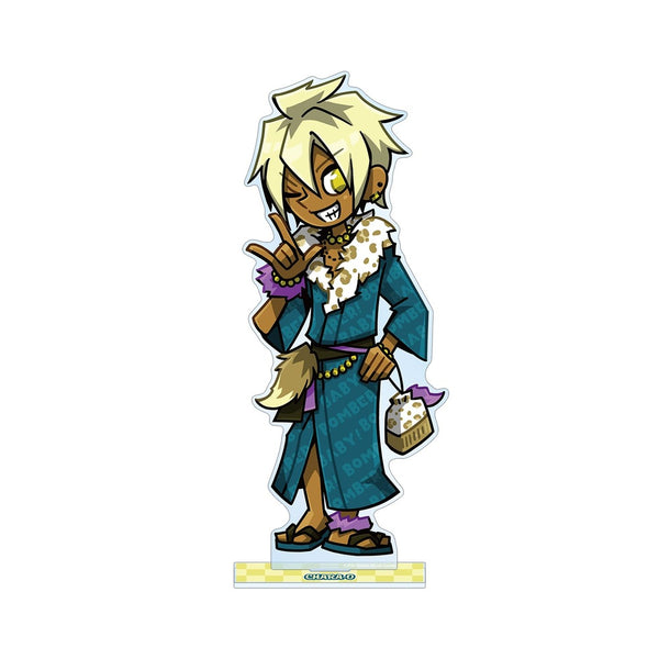 『pop'n music High☆Cheers!!』描き下ろし チャラ王 夏祭りver. 特大アクリルスタンド