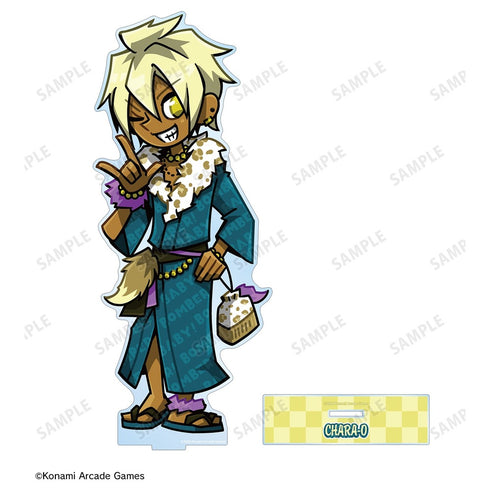 『pop'n music High☆Cheers!!』描き下ろし チャラ王 夏祭りver. 特大アクリルスタンド