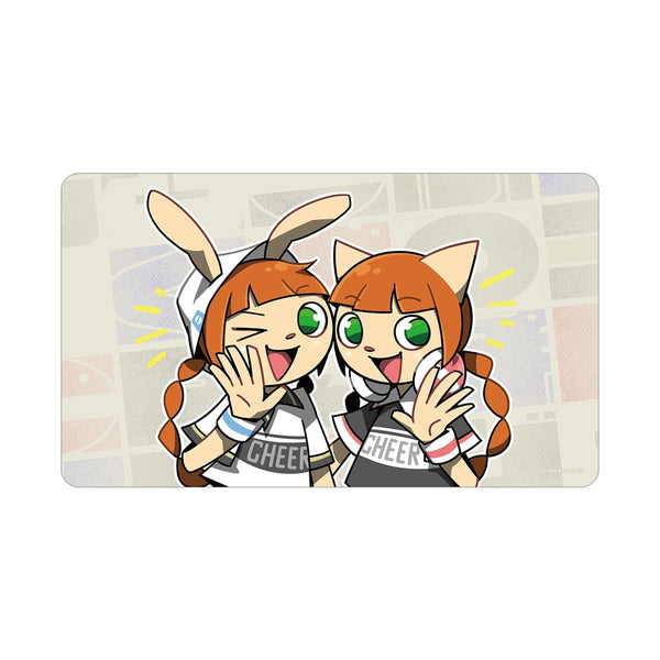 『pop'n music High☆Cheers!!』ミミ&ニャミ マルチデスクマット