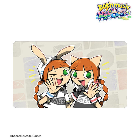 『pop'n music High☆Cheers!!』ミミ&ニャミ マルチデスクマット
