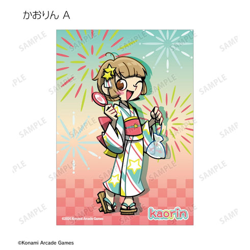 『pop'n music High☆Cheers!!』描き下ろし 夏祭りver. トレーディングブロマイド(単位/BOX)