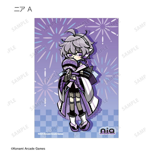 『pop'n music High☆Cheers!!』描き下ろし 夏祭りver. トレーディングブロマイド(単位/BOX)