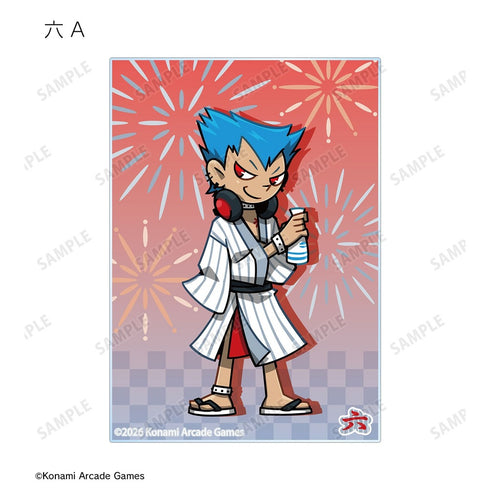 『pop'n music High☆Cheers!!』描き下ろし 夏祭りver. トレーディングアクリルカード(単位/BOX)