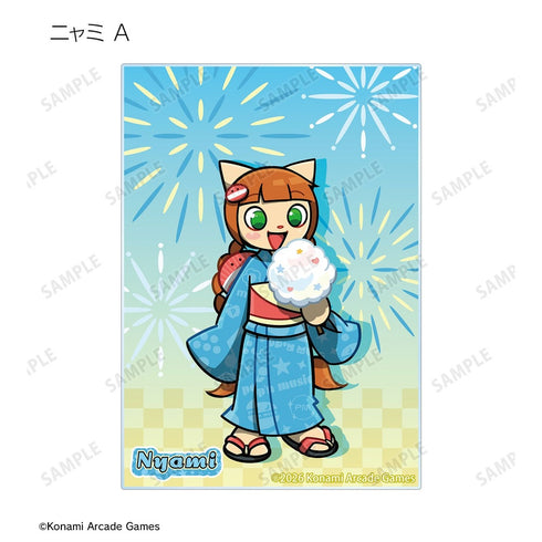 『pop'n music High☆Cheers!!』描き下ろし 夏祭りver. トレーディングアクリルカード(単位/BOX)