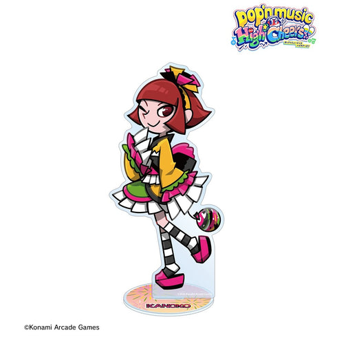 『pop'n music High☆Cheers!!』描き下ろし 鹿ノ子 夏祭りver. BIGアクリルスタンド