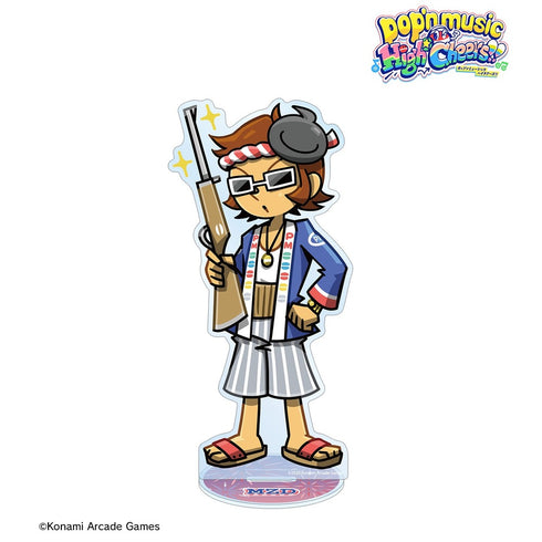 『pop'n music High☆Cheers!!』描き下ろし MZD 夏祭りver. BIGアクリルスタンド