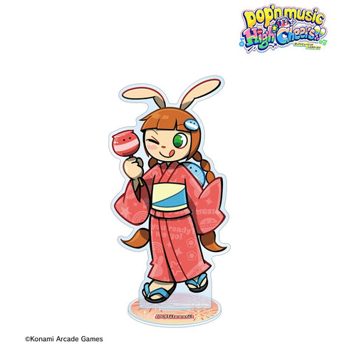 『pop'n music High☆Cheers!!』描き下ろし ミミ 夏祭りver. BIGアクリルスタンド