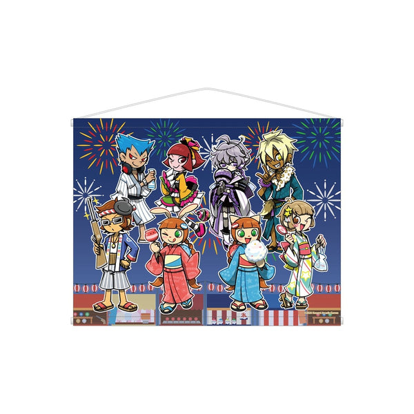 『pop'n music High☆Cheers!!』描き下ろし 集合 夏祭りver. B2タペストリー