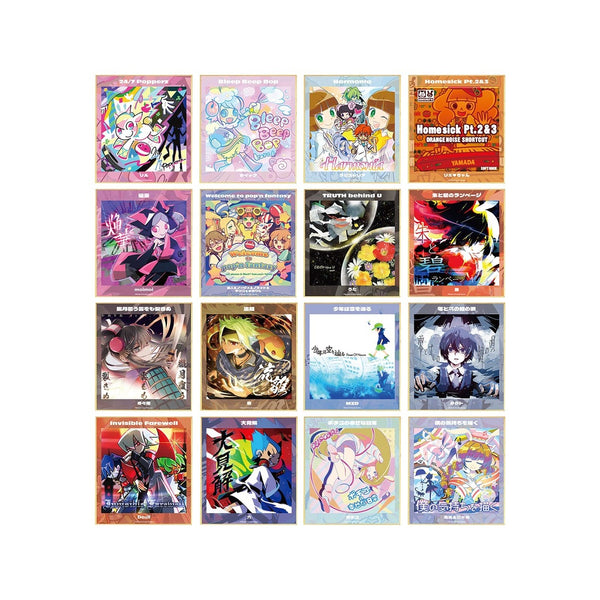 『pop'n music High☆Cheers!!』トレーディング 楽曲ジャケット ミニ色紙(単位/BOX)