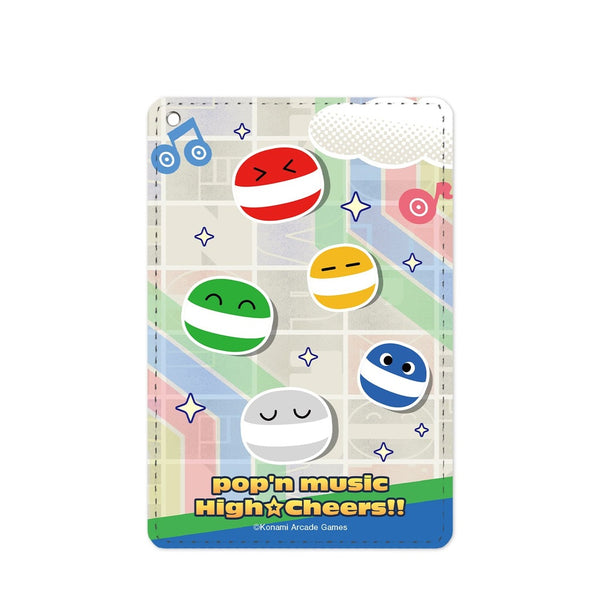 『pop'n music High☆Cheers!!』ポップ君 1ポケットパスケース