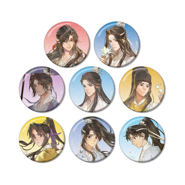 『魔道祖師日本語版ラジオドラマ』描き下ろし 歩みver. トレーディンググリッター缶バッジ(単位/BOX)