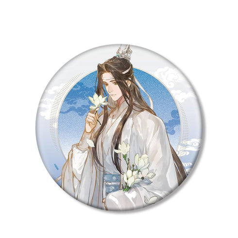 『魔道祖師日本語版ラジオドラマ』描き下ろし 藍忘機 歩みver. BIG缶バッジ