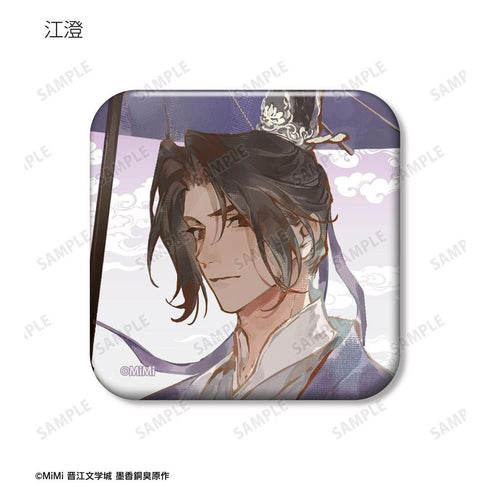 『魔道祖師日本語版ラジオドラマ』描き下ろし 歩みver. トレーディングスクエア缶バッジ(単位/BOX)