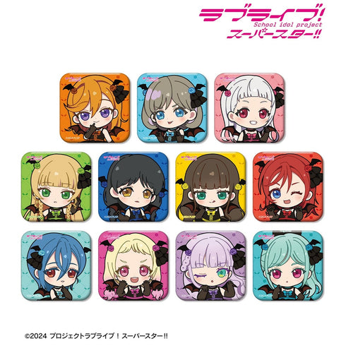 《Love Live! SuperStar!!》收藏卡 迷你角色 恶魔版 方形徽章(单位/盒)