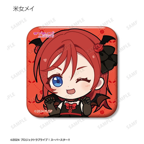 《Love Live! SuperStar!!》收藏卡 迷你角色 恶魔版 方形徽章(单位/盒)