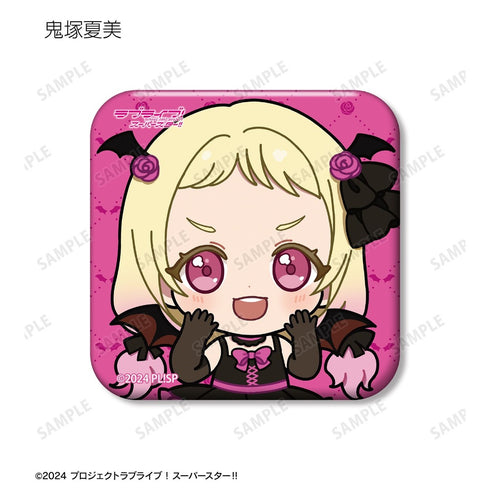 《Love Live! SuperStar!!》收藏卡 迷你角色 恶魔版 方形徽章(单位/盒)