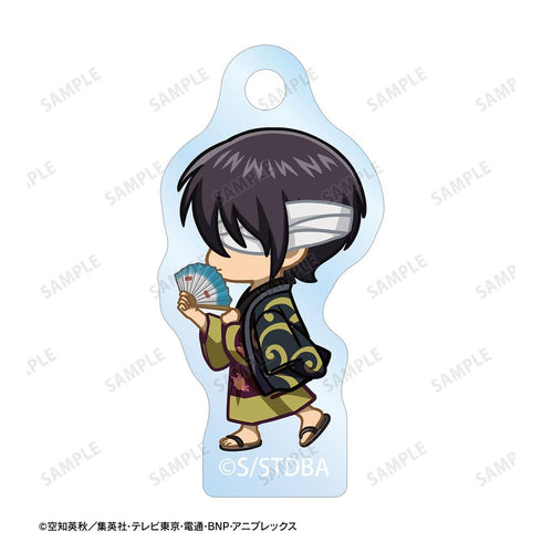 『銀魂』高杉晋助 ちびとこ 夏の歩みver. 2連ワイヤーアクリルキーホルダー