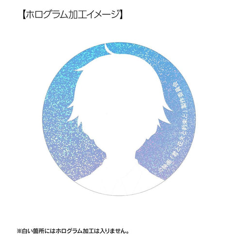 "You, Fireworks, and a Promise" by Makoto Natsume & Akira Hayama: Set of 2 Hologram Pin Badges