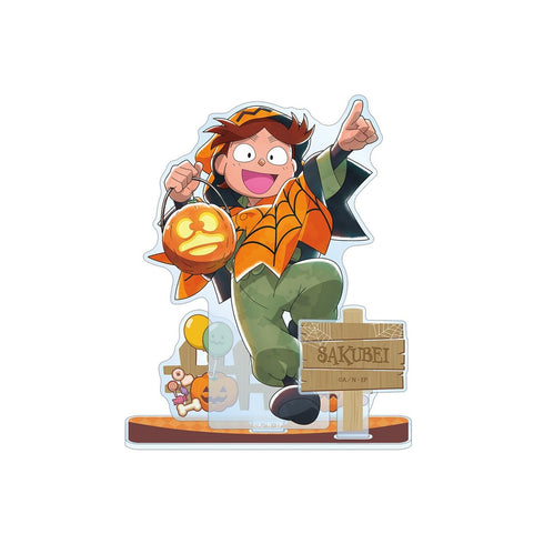 《忍者乱太郎》全新绘制 富松作兵卫 “Trip or Sweet”篇版本 附配件的大号亚克力立牌