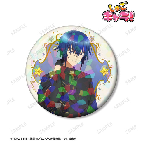"Shugo Chara!" Original Illustration: Tsukuyomi Icto—Starry Sky Dress & Starry Sky Suit Ver. 75mm Hologram Pin
