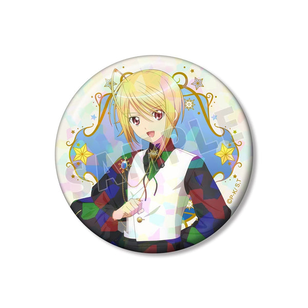 『しゅごキャラ!』描き下ろし 辺里 唯世 星空ドレス&星空スーツver. 75mmホログラム缶バッジ
