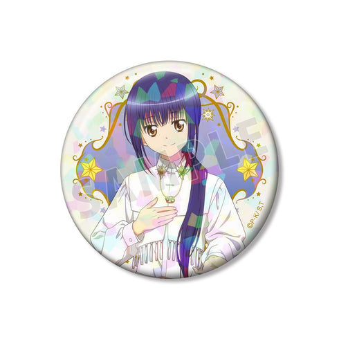 《守護甜心!》全新繪製 藤咲 奈吉彥 星空禮服&星空西裝版 75mm全息圖鈕扣徽章