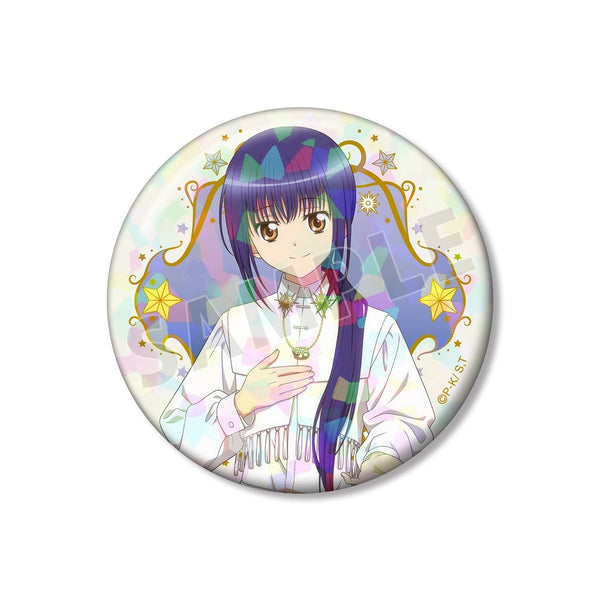 『しゅごキャラ!』描き下ろし 藤咲 なぎひこ 星空ドレス&星空スーツver. 75mmホログラム缶バッジ