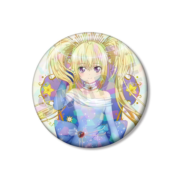 『しゅごキャラ!』描き下ろし ほしな 歌唄 星空ドレス&星空スーツver. 75mmホログラム缶バッジ