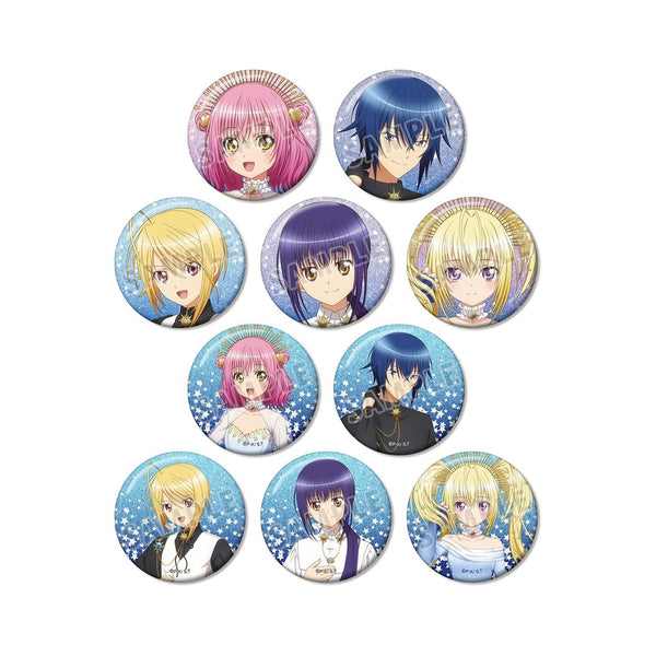 『しゅごキャラ!』描き下ろし 星空ドレス&星空スーツver. トレーディンググリッター缶バッジ(単位/BOX)