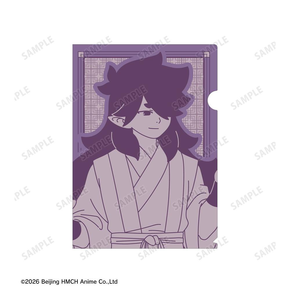 羅小黒戦記』描き下ろしイラスト フーシー 飲茶ver. クリアファイル