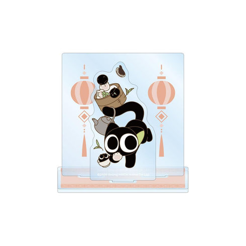 『羅小黒戦記』描き下ろしイラスト シャオヘイ(猫) B 飲茶ver. BIGアクリルスタンド