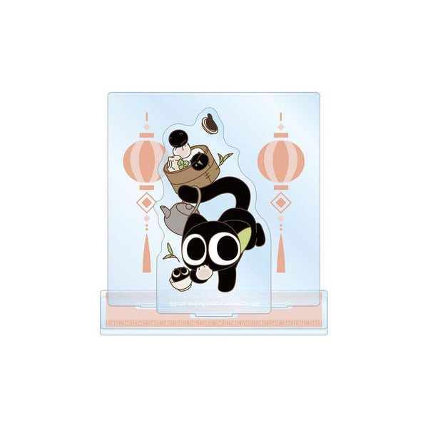 『羅小黒戦記』描き下ろしイラスト シャオヘイ(猫) B 飲茶ver. BIGアクリルスタンド