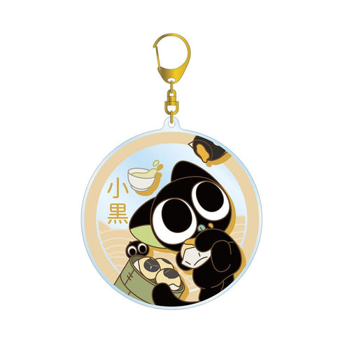 『羅小黒戦記』描き下ろしイラスト シャオヘイ(猫) A 飲茶ver. BIGアクリルキーホルダー