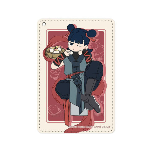 『羅小黒戦記』描き下ろしイラスト ナタ 飲茶ver. 1ポケットパスケース
