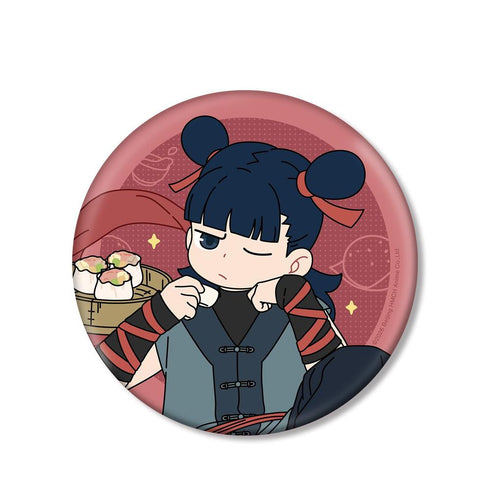 『羅小黒戦記』描き下ろしイラスト ナタ 飲茶ver. BIG缶バッジ