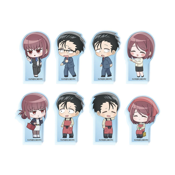 『スーパーの裏でヤニ吸うふたり』if ふたりが同じ職場だったらver. トレーディング ちびキャラ アクリルマスコット(単位/BOX)
