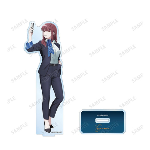 "Two People Smoking Behind the Supermarket" Original Illustration by Tayama if: "What If They Worked Together?" Version BIG Acrylic Stand