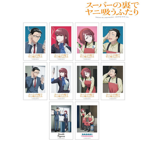 『スーパーの裏でヤニ吸うふたり』描き下ろし if ふたりが同じ職場だったらver. トレーディングチェキプリント(単位/BOX)