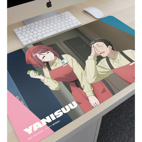 『スーパーの裏でヤニ吸うふたり』描き下ろし 佐々木&山田 if ふたりが同じ職場だったらver. マルチデスクマット