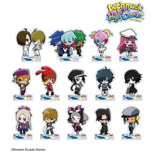 『pop'n music High☆Cheers!!』トレーディング ちびキャラ vol.1 アクリルスタンド(単位/BOX)