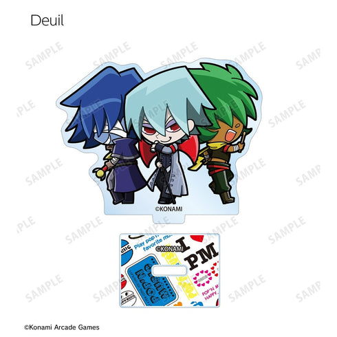 『pop'n music High☆Cheers!!』トレーディング ちびキャラ vol.1 アクリルスタンド(単位/BOX)