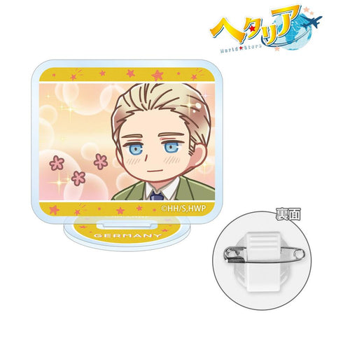 『ヘタリア World★Stars』ドイツ ゆるコマ アクリルスタンドマルチバッジ