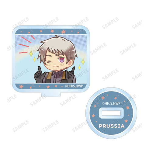 『ヘタリア World★Stars』プロイセン ゆるコマ アクリルスタンドマルチバッジ