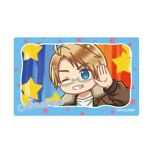 『ヘタリア World★Stars』アメリカ ゆるコマ カードステッカー