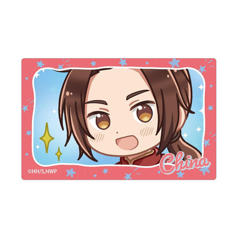 『ヘタリア World★Stars』中国 ゆるコマ カードステッカー