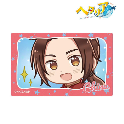 『ヘタリア World★Stars』中国 ゆるコマ カードステッカー
