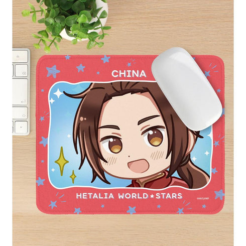 『ヘタリア World★Stars』中国 ゆるコマ マウスパッド