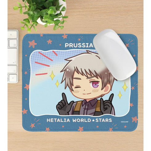 『ヘタリア World★Stars』プロイセン ゆるコマ マウスパッド